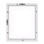 DesignOvation Gallery 8x10 White Satin Wood Float Picture Frame Set, 4-Pack thumbnail 5