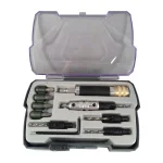 BLU-MOL S2 Steel 10-Piece Quick Change Drill Bit and Driver Set with Clamshell Case thumbnail 1