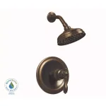 Glacier Bay Estates Single-Handle 1-Spray Shower Faucet in Heritage Bronze (Valve Included) thumbnail 5