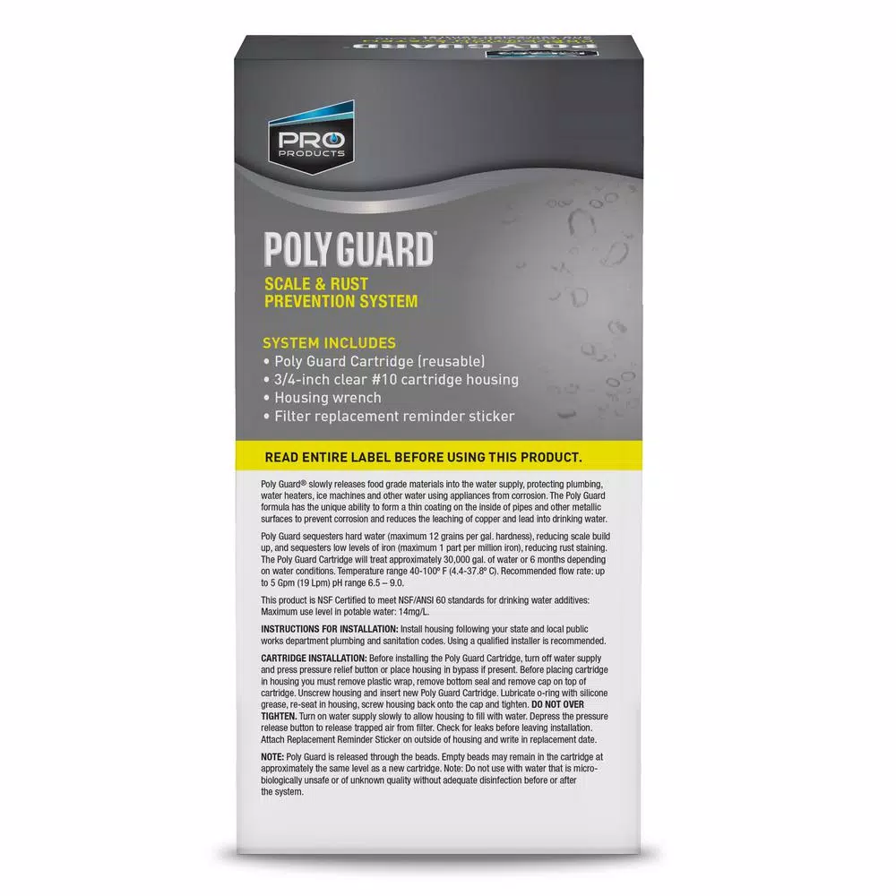 Pro Products Poly Guard Crystal System - 1.5 lbs Hard Water Scale & Corrosion Defense