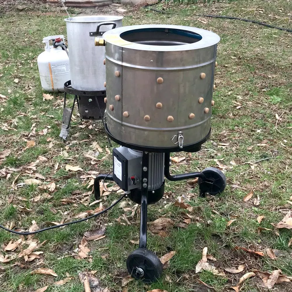 Sportsman Series 3/4 HP Stainless Steel Electric Chicken Plucker