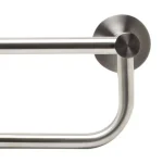 ALFI BRAND AB9538-BN 25.75 in. Modern Wall Mount Towel Rack with Shelf, Brushed Nickel thumbnail 3