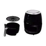 KALORIK 3 Qt. Black Digital Touchscreen Air Fryer thumbnail 3