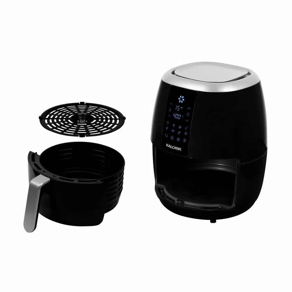 KALORIK 3 Qt. Black Digital Touchscreen Air Fryer