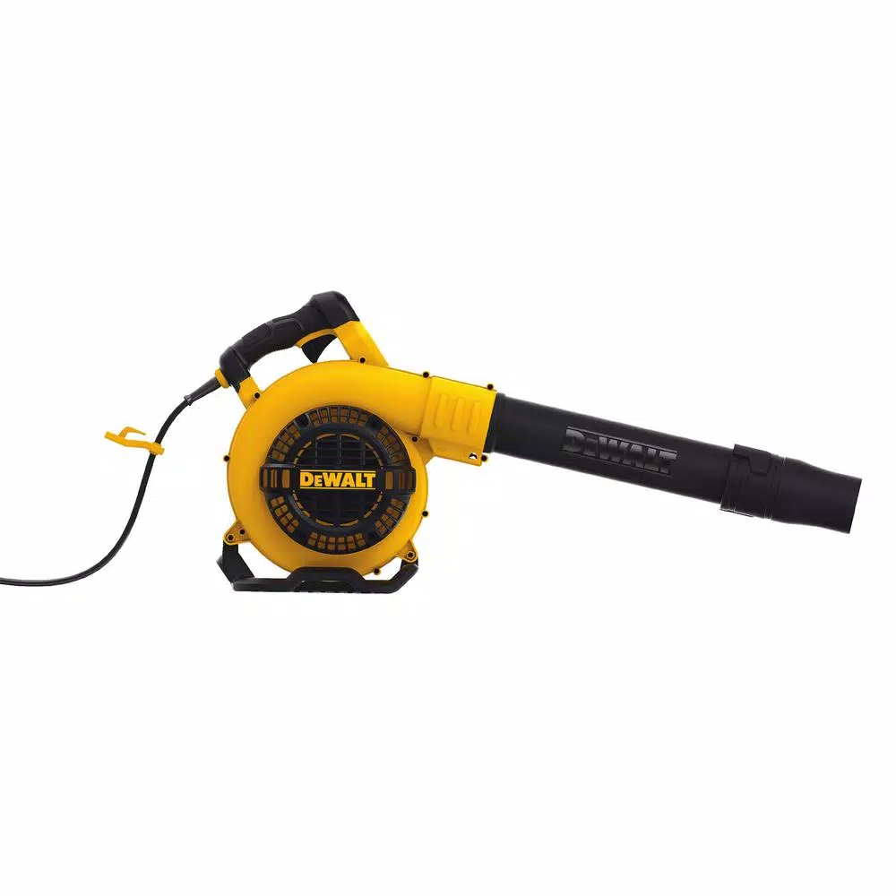 DEWALT 12 Amp Corded Electric Handheld Leaf Blower, 409 CFM, 189 MPH