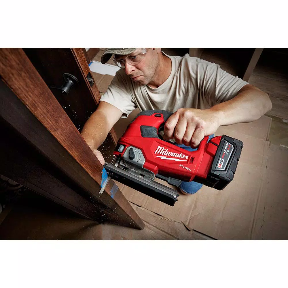 Milwaukee M18 FUEL 18-Gauge Brad Nailer, Jig Saw, and Compact Router 3-Tool Combo Kit