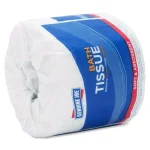 Genuine Joe 2-Ply Standard Recycled Toilet Paper, 500 Sheets per Roll, 96 Rolls Pack thumbnail 2