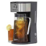 West Bend 2.75 Qt. Iced Tea and Iced Coffee Maker with Infusion Tube, Black thumbnail 2