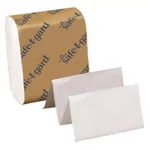 Georgia-Pacific Safe-T-Gard White Interfolded Door Tissue, 4 x 10 in., 8000 Sheets thumbnail 1