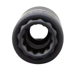 Klein Tools 1/2 in. Drive 2-in-1 Deep Impact Socket, 12-Point, 3/4 in. and 9/16 in. Dual Hex Sizes thumbnail 4
