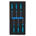 Capri Tools Kontour 6-Piece Star Screwdriver Set with Mechanic's Tray thumbnail 1