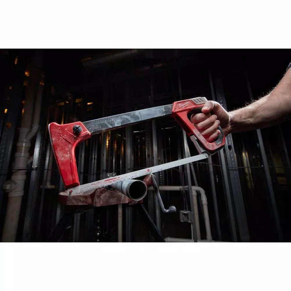 Milwaukee 2-Piece Hack Saw Set: 12 in. High Tension & 10 in. Compact Hack Saws