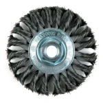Lincoln Electric 4 in. Knotted Wire Wheel Brush, Stainless Steel thumbnail 1