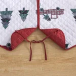 Country Living 48 in. Vintage Truck Quilted Tree Skirt, Reversible Microfiber thumbnail 9