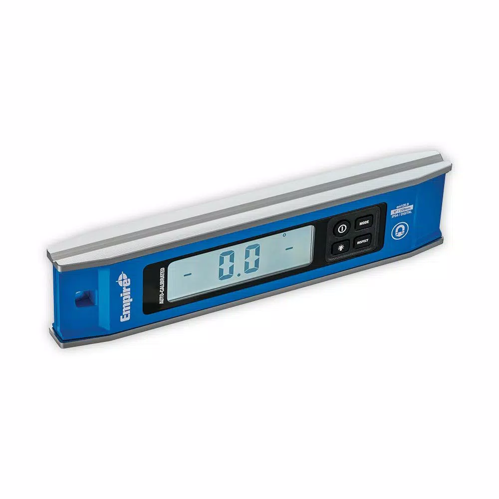 Empire 9 in. Magnetic Digital Torpedo Level with LED Backlit Display