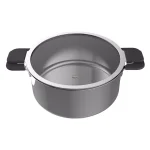 Ozeri 6-Piece Stainless Steel Induction Cookware Set with Patent-Pending Hands-Free Straining Glass Lids thumbnail 8