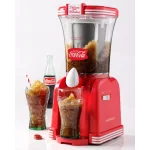 Nostalgia Coca-Cola 32 oz. Slush Drink Maker, Red Countertop Frozen Drink Machine thumbnail 2