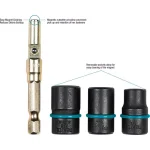 Makita Impact GOLD Detachable Nut Setter Set, 3-Piece Hex Shank thumbnail 4