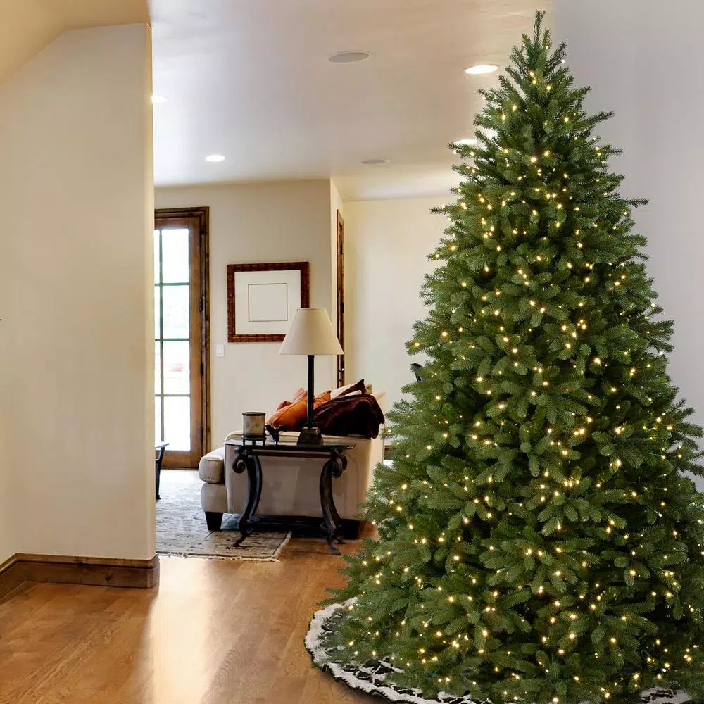 National Tree Company 9 ft. Jersey Fraser Fir Artificial Christmas Tree with 1500 Clear Lights