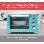 Americana Elite Americana 6-Slice Retro Toaster Oven, 1500W, Blue thumbnail 4