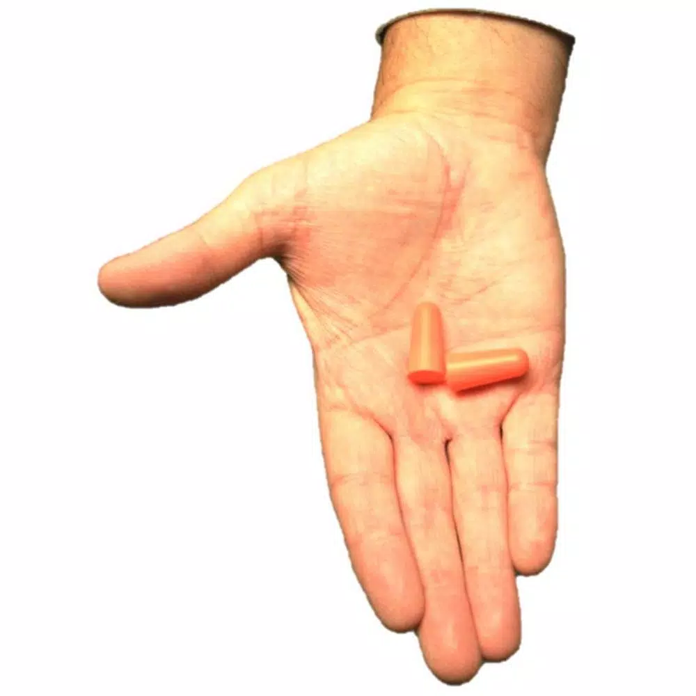 Cordova Encore Disposable Foam Ear Plugs, 32 NRR, 200 Pairs per Box, Orange