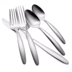 Oneida Glissade 18/0 Stainless Steel Table Forks, European Size (Set of 12) thumbnail 2