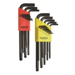 Bondhus 22-Piece Ball End L-Wrench Set - Standard and Metric Hex Key Multi Pack thumbnail 1