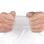 Aluf Plastics 55 Gallon Heavy-Duty Clear Recycling Bags, 1.5 Mil, 100-Count thumbnail 2