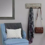Stratton Home Decor Bless This Home Wood Wall Sign with 4 Metal Hooks thumbnail 2