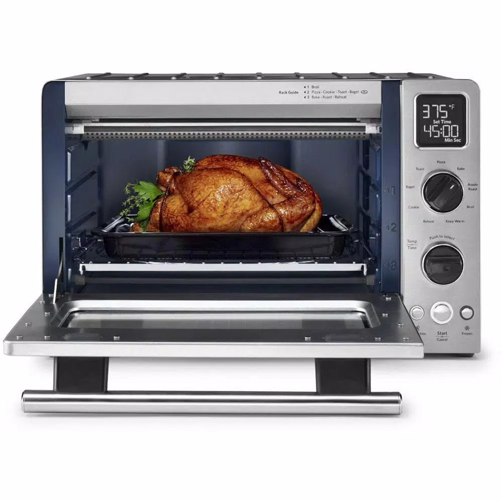KitchenAid KCO273SS 1800W 6-Slice Convection Toaster Oven, Stainless Steel