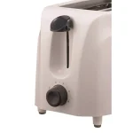 Brentwood 2-Slice White Toaster with Cool-Touch Exterior and Wide Slots thumbnail 4
