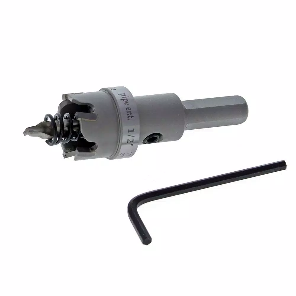Ideal TKO 7/8 in. Carbide-Tipped Hole Cutter for Sheet Metal and Stainless Steel