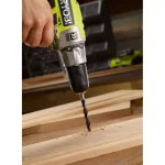 RYOBI 14-Piece Black Oxide Drill Bit Set, High Speed Steel Twist Bits thumbnail 7