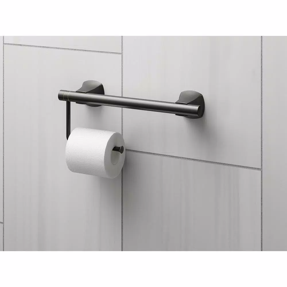 KOHLER Toilet Paper Holder Accessory in Oil-Rubbed Bronze for Carmichael, Arsdale, and Rubicon Grab Bars