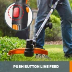 Worx 40V Power Share 13 in. String Trimmer and Wheeled Edger 2-in-1 Combo (Tool Only) thumbnail 5