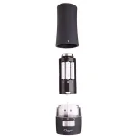 Ozeri Savore Soft Touch Electric Pepper Mill and Grinder, Adjustable Ceramic Mechanism, Black thumbnail 6