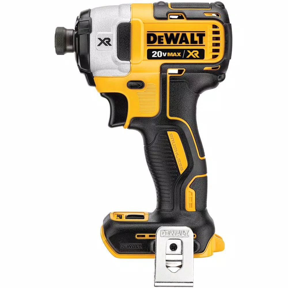 DEWALT 20V MAX XR Brushless 1/4 in. Impact Driver & 5 in. Random Orbital Sander Combo Kit with 5.0Ah Battery