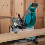 Makita 10 in. Dual Bevel Sliding Compound Miter Saw with Laser & Bonus 16-Gauge Finish Nailer thumbnail 11