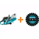 Makita 14 in. 61cc Gas Power Cutter with Bonus Diamond Blade - EK6101 thumbnail 1