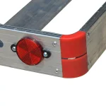 Max Load 48 in. x 21 in. Aluminum Compact Cargo Carrier for 2 in. Hitch Receiver, 500 lb. Capacity thumbnail 6