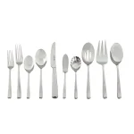 J.A. HENCKELS INTERNATIONAL Henckels International Lani 65-Piece 18/10 Stainless Steel Flatware Set, Service for 12 thumbnail 2