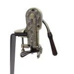 Epicureanist Connoisseur Dark Wood Wine Opener and Iron Stand thumbnail 4