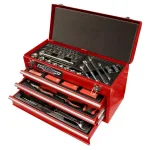 SPEEDWAY 24 in. 3-Drawer Steel Tool Chest with 118-Piece Bonus Tool Set thumbnail 2