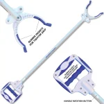 Grabber Buddy 30 in. Reacher Pick Up Tool with Ergonomic Handle and Rubber Tips thumbnail 3