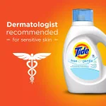 Tide Free and Gentle Hypoallergenic Liquid Laundry Detergent, 75 oz (48 Loads) thumbnail 7