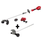 Milwaukee M18 FUEL 18V Brushless Cordless String Trimmer Kit with QUIK-LOK Edger Attachment thumbnail 1