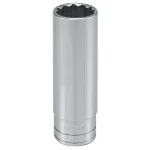 Husky 1/2 in. Drive 3/4 in. 12-Point SAE Deep Socket thumbnail 1