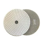 Toolocity JHX 5 in. Dry/Wet Diamond Polishing Pad Set with Semi-Rigid Back Holder for Concrete and Granite thumbnail 3