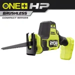 RYOBI ONE+ HP 18V Brushless Compact One-Handed Reciprocating Saw (Tool Only) thumbnail 1