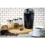 Ovente 150W Electric Coffee Grinder, Stainless Steel Blades, 2.5 oz Capacity, Black thumbnail 12